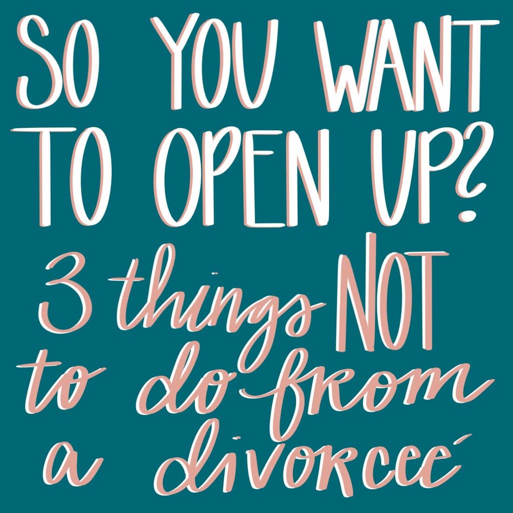 Sara shares what she learned while opening her relationship to non-monogamy. Here are 3 things NOT to do when opening up your relationship.