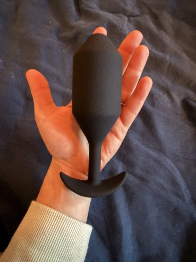 b-Vibe Snug Plug range with graduated sizes 1 through 7 for beginner anal play