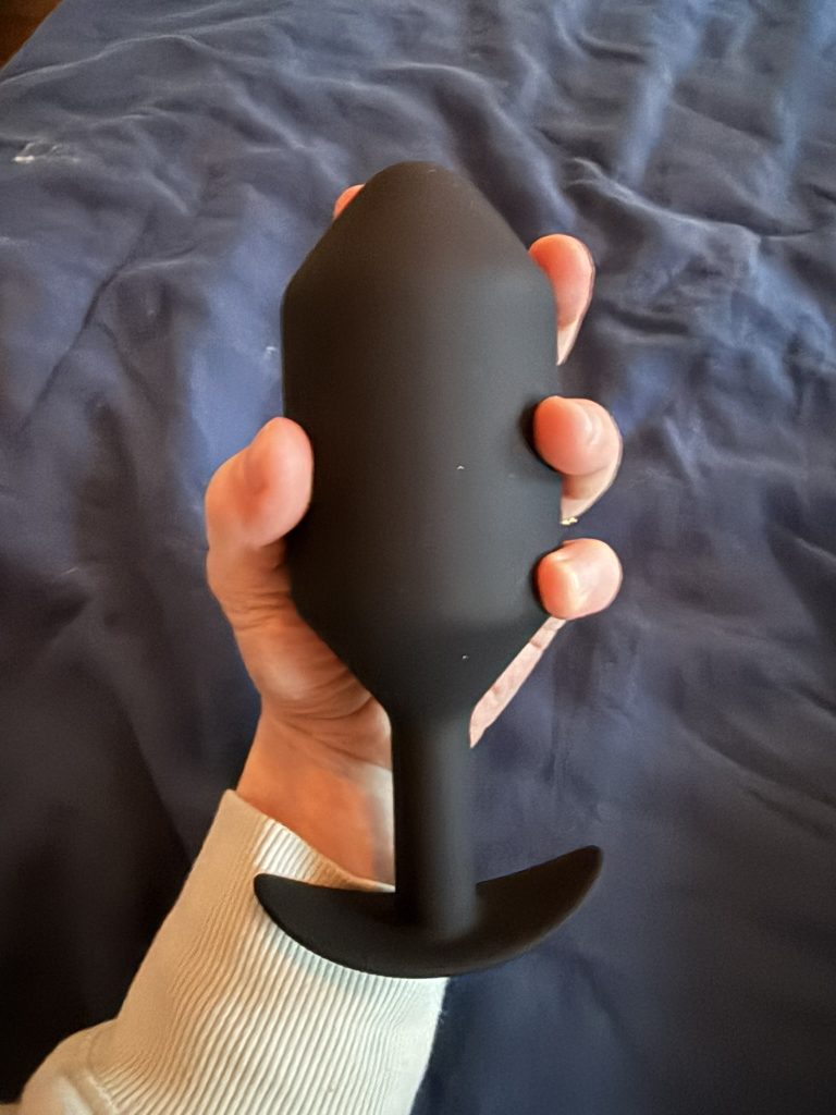 b-Vibe Snug Plug range with graduated sizes 1 through 7 for beginner anal play