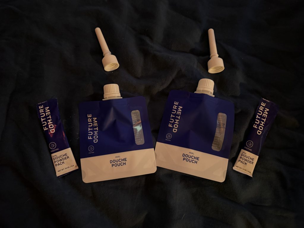 Future Method anal prep product alongside b-Vibe Snug Plug for beginner anal play prep
